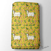 Bright Yellow Pichwai Cow Print
